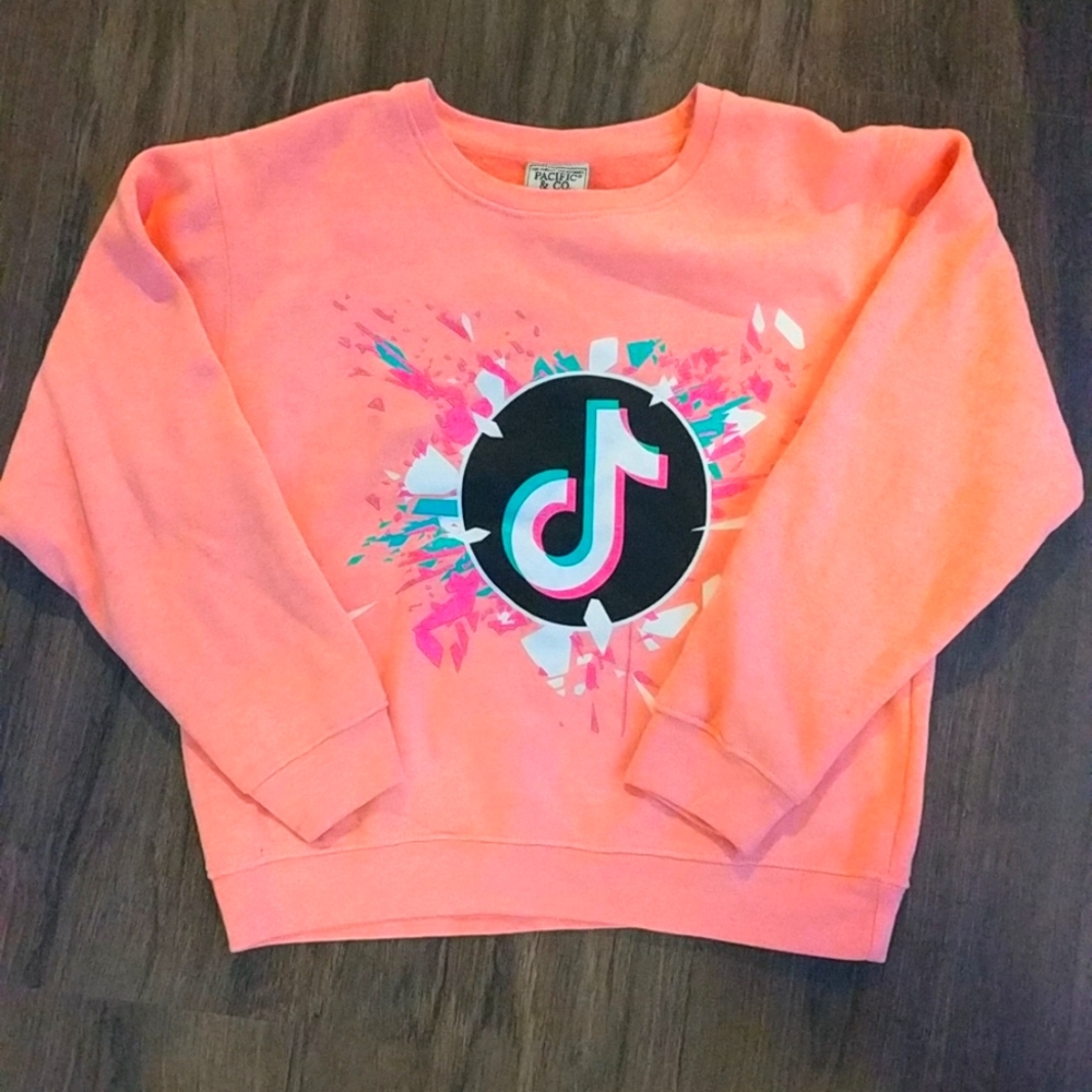 Pink Pacific & Co tik tok sweatshirt
